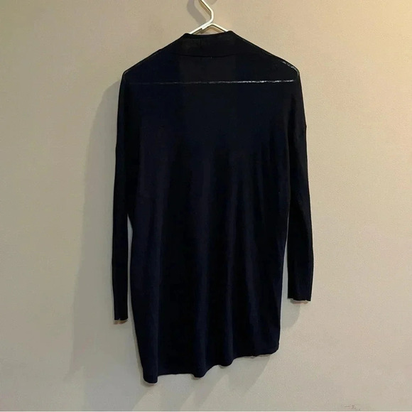 Halogen Women's Lightweight Cardigan Sweater Long Sleeve Solid Black Size XS - Picture 7 of 9